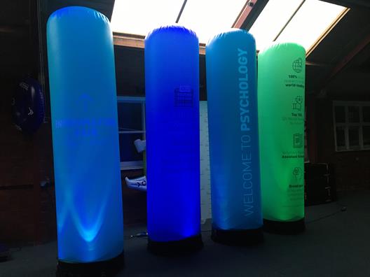 Inflatable Lighted Columns