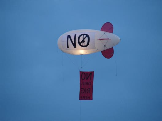 Blimp Cameras, lighted blimps and Site Markers