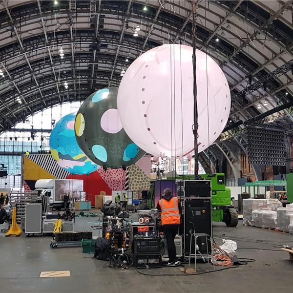 Hot Air Balloons for LUSH Cosmetics