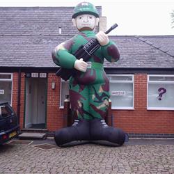 Inflatable Soldier