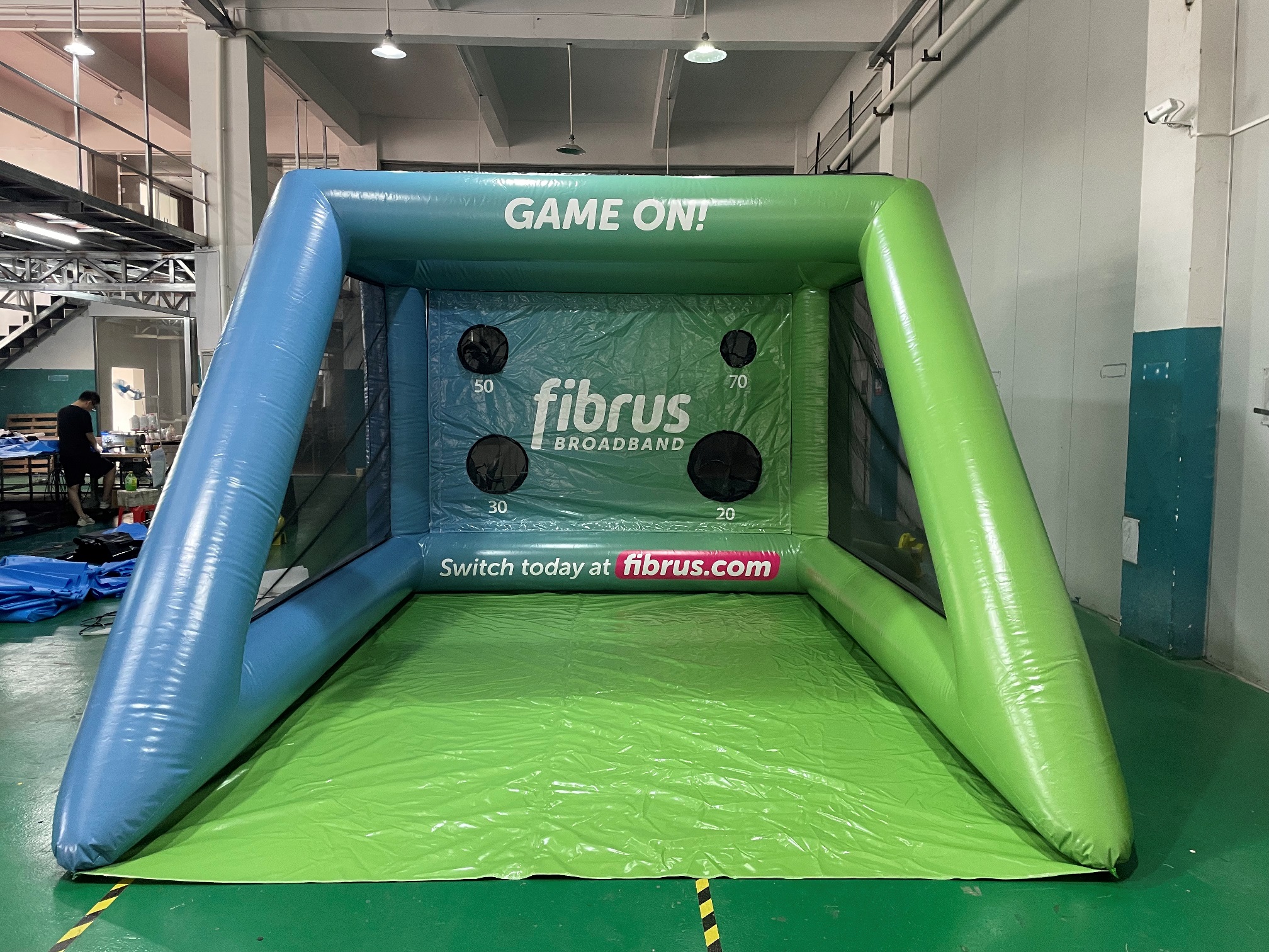 Football shootout for Fibrus broadband