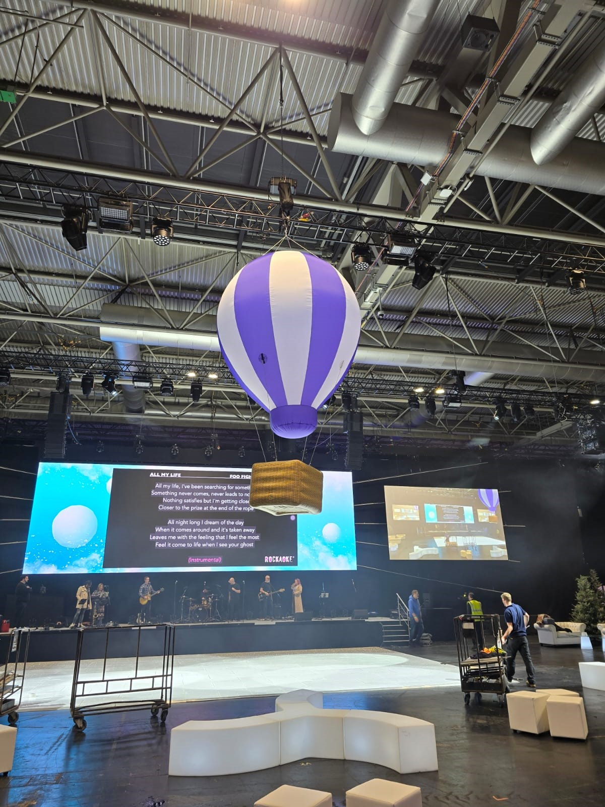 Fresh Approach Hot Air Balloon at NEC