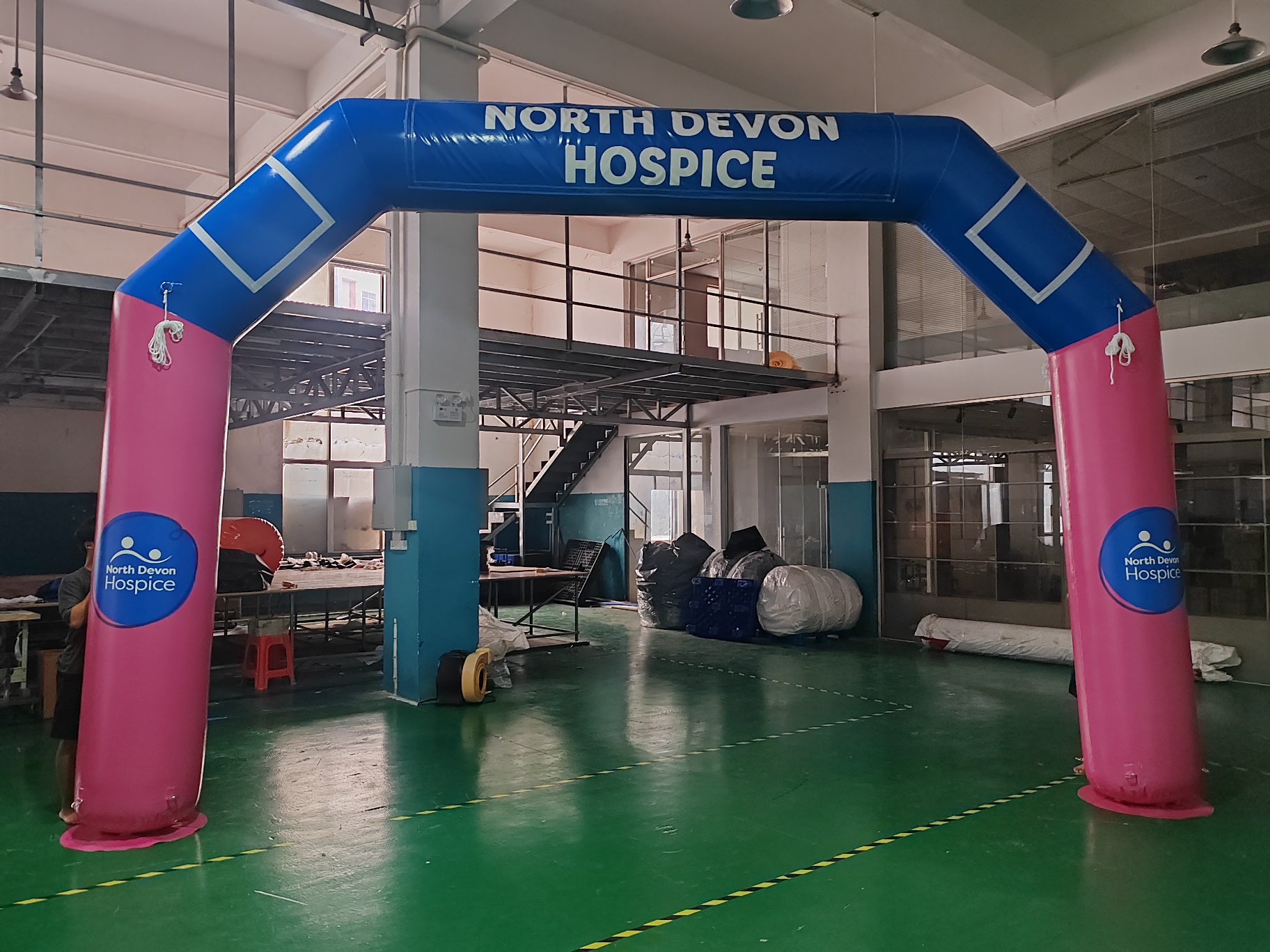 North Devon Hospice launches new branding on arch